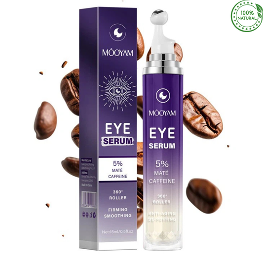 MOOYAM Sérum Contour des Yeux 360° – Anti-Cernes & Anti-Poches à la Caféine