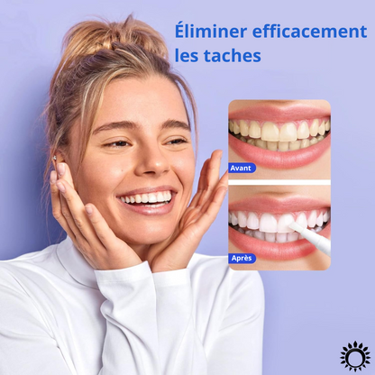 Stylo Blanchissant pour les Dents MELAO – Élimine les Taches de Café, Vin, Tabac