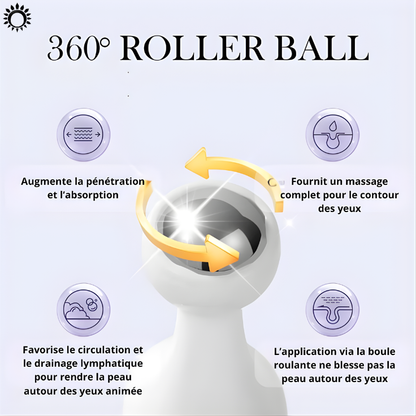 MOOYAM Sérum Contour des Yeux 360° – Anti-Cernes & Anti-Poches à la Caféine