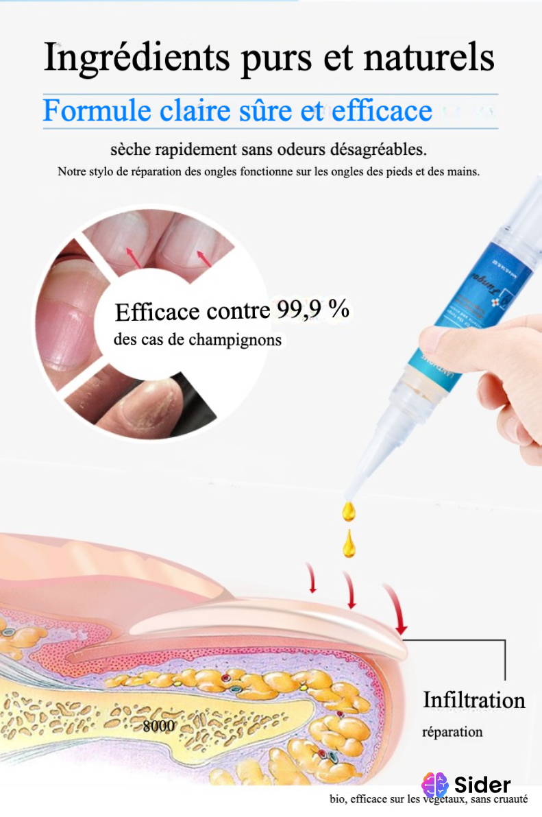LANTHOME – Stylo Réparateur Ongles Abîmés | Repousse Saine & Rénovation Totale
